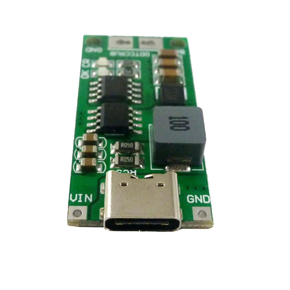 Type C BMS 2S 3S 4S 1A 2A 4A 18650 Lithium Battery Charger Board USB C Step-up Boost Module For Li-Po Polymer Power Bank - Imagem 5