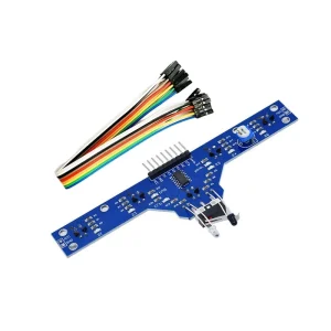 5-Channel IR Infrared Line Follower & Obstacle Avoidance Sensor Module 5-in-1 Robot Tracking Patrol Module with High Sensitivity